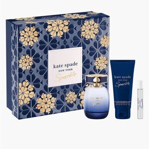 Kate Spade Sparkle Fragrance Eau de Parfum Intense ~ 3 Piece Gift Set Designer